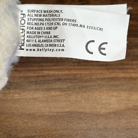 Kellytoys SPOTTED PIG Plush Farm Stuffed Animal 2019 Tan & Gray Piglet Piggy - Picture 8 of 9